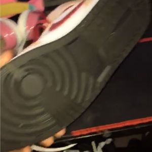 Nike Air force 1 light Curry red